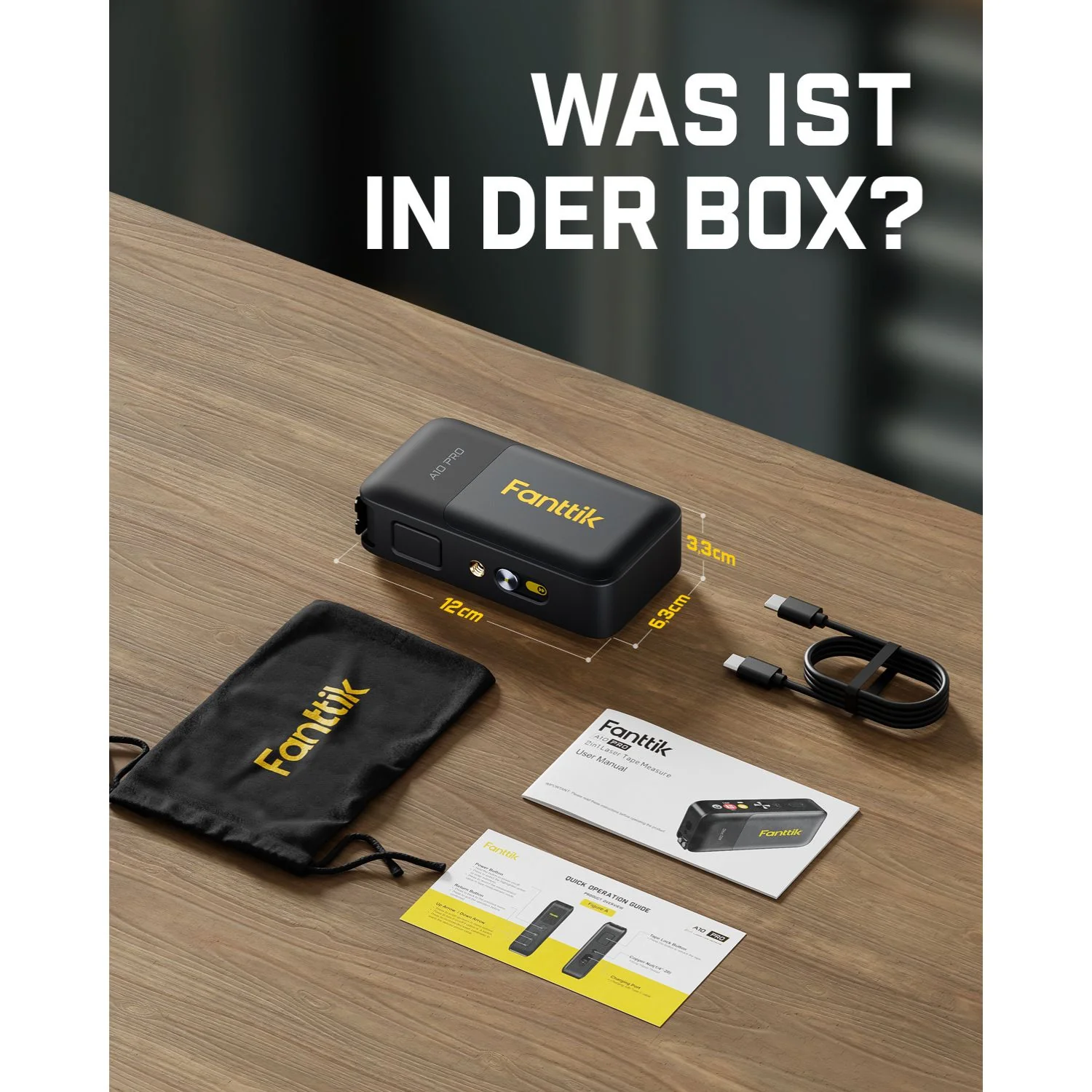 Fanttik A10 Pro Digitales Laser Entfernungsmesser - Image 9