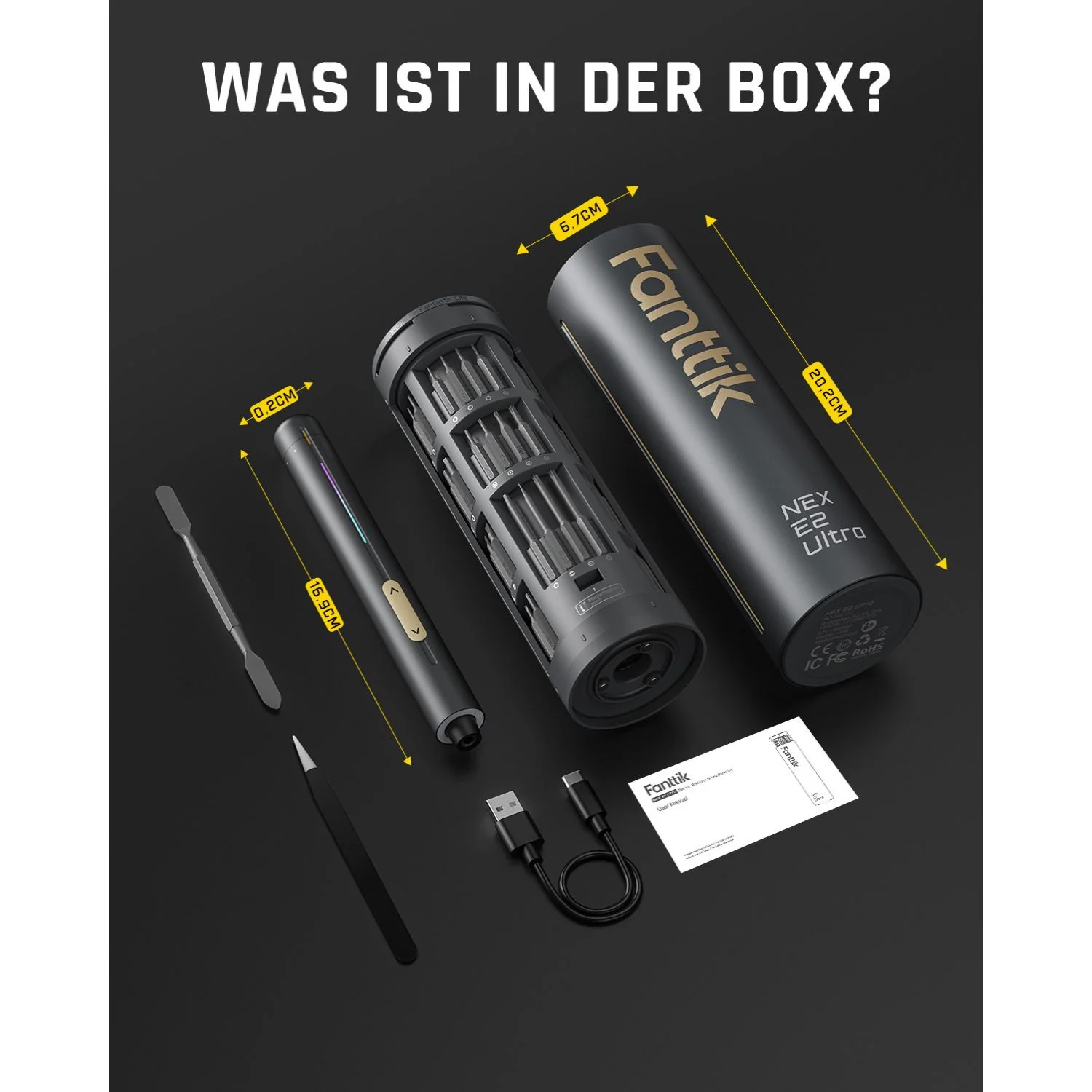 Fanttik E2 Ultra Akkuschrauber - Image 9