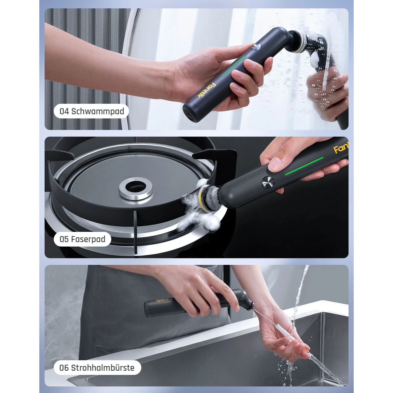 Fanttik G9 Nano Elektrischer Spin Scrubber - Image 8
