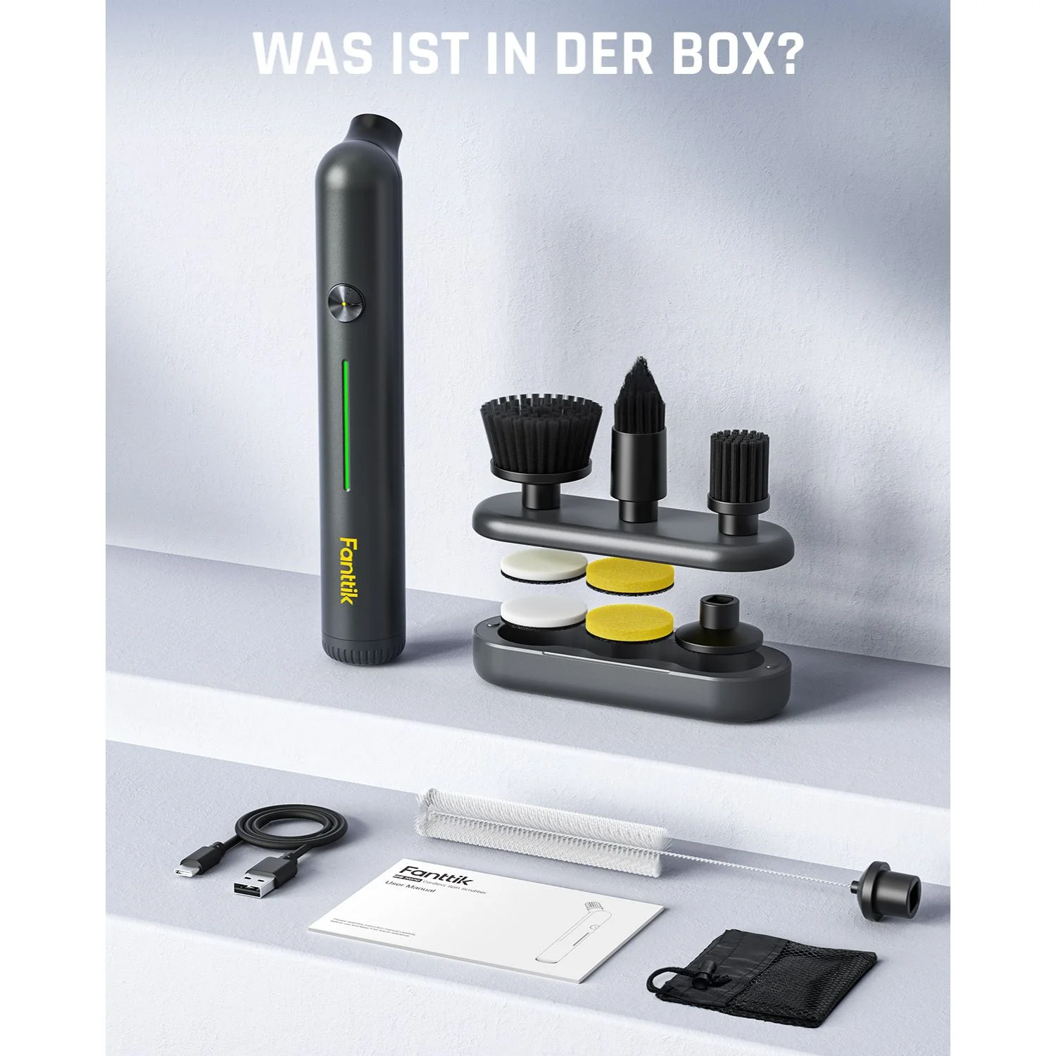 Fanttik G9 Nano Elektrischer Spin Scrubber - Image 9