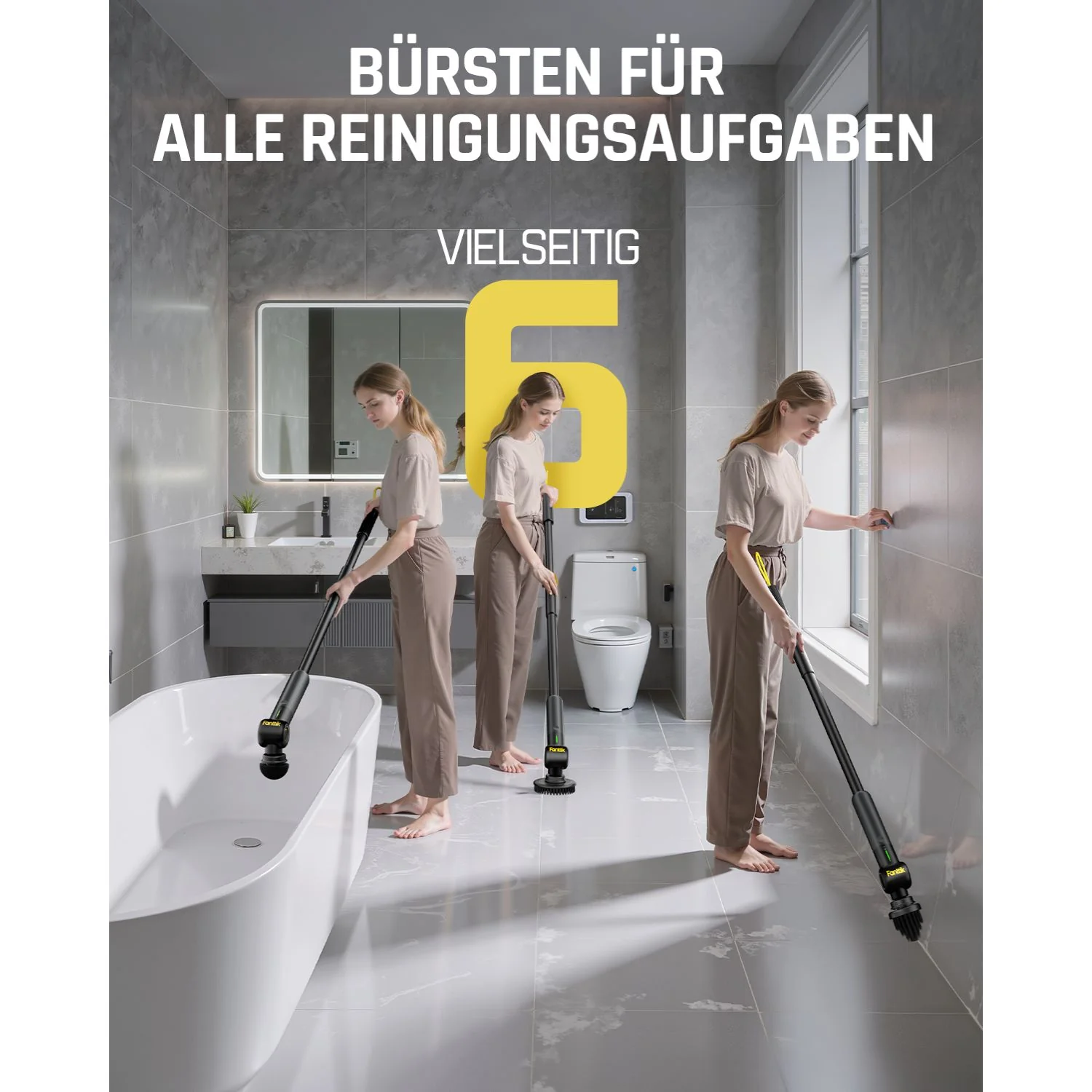 Fanttik G9 Pro Elektrischer Spin Scrubber - Image 5