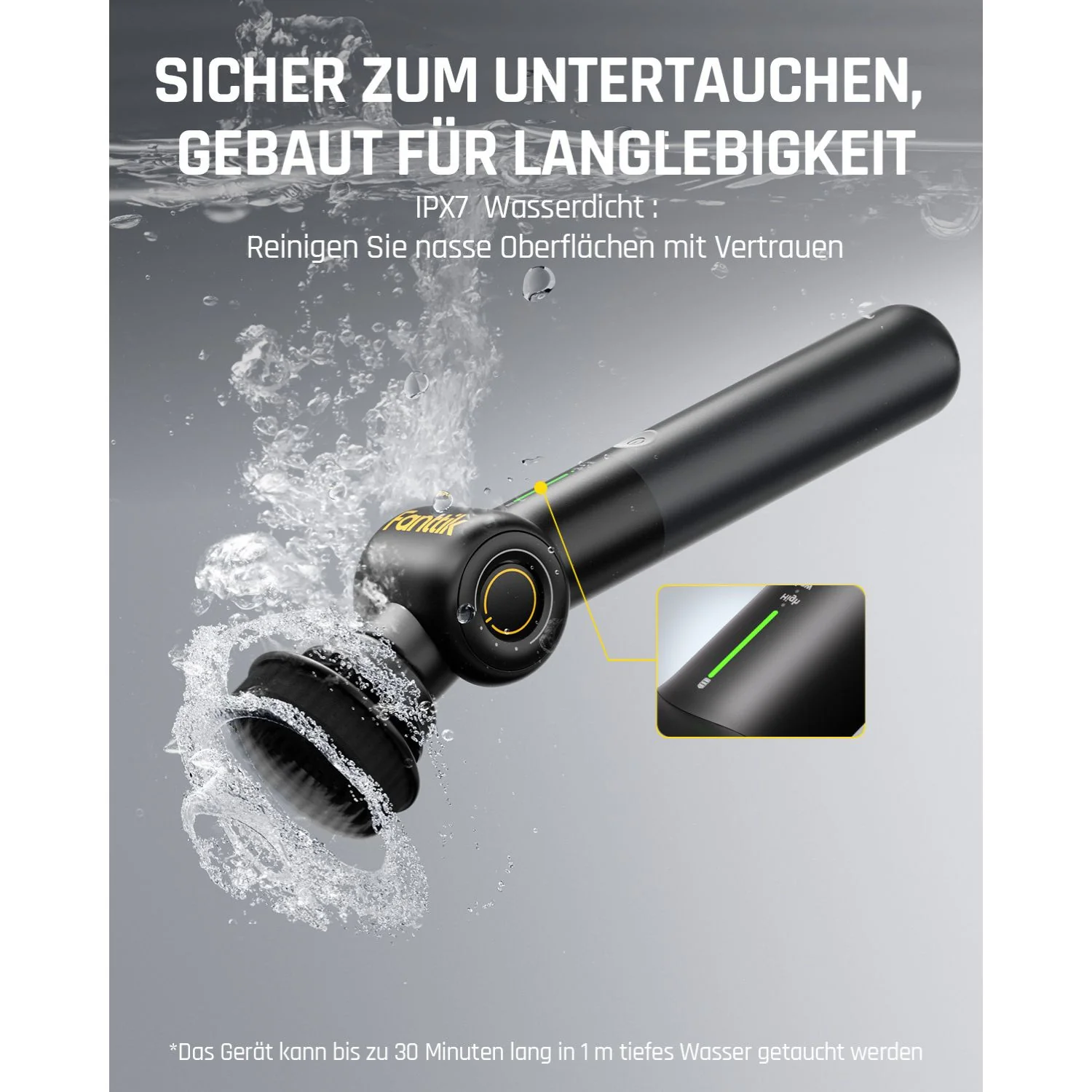 Fanttik G9 Pro Elektrischer Spin Scrubber - Image 7