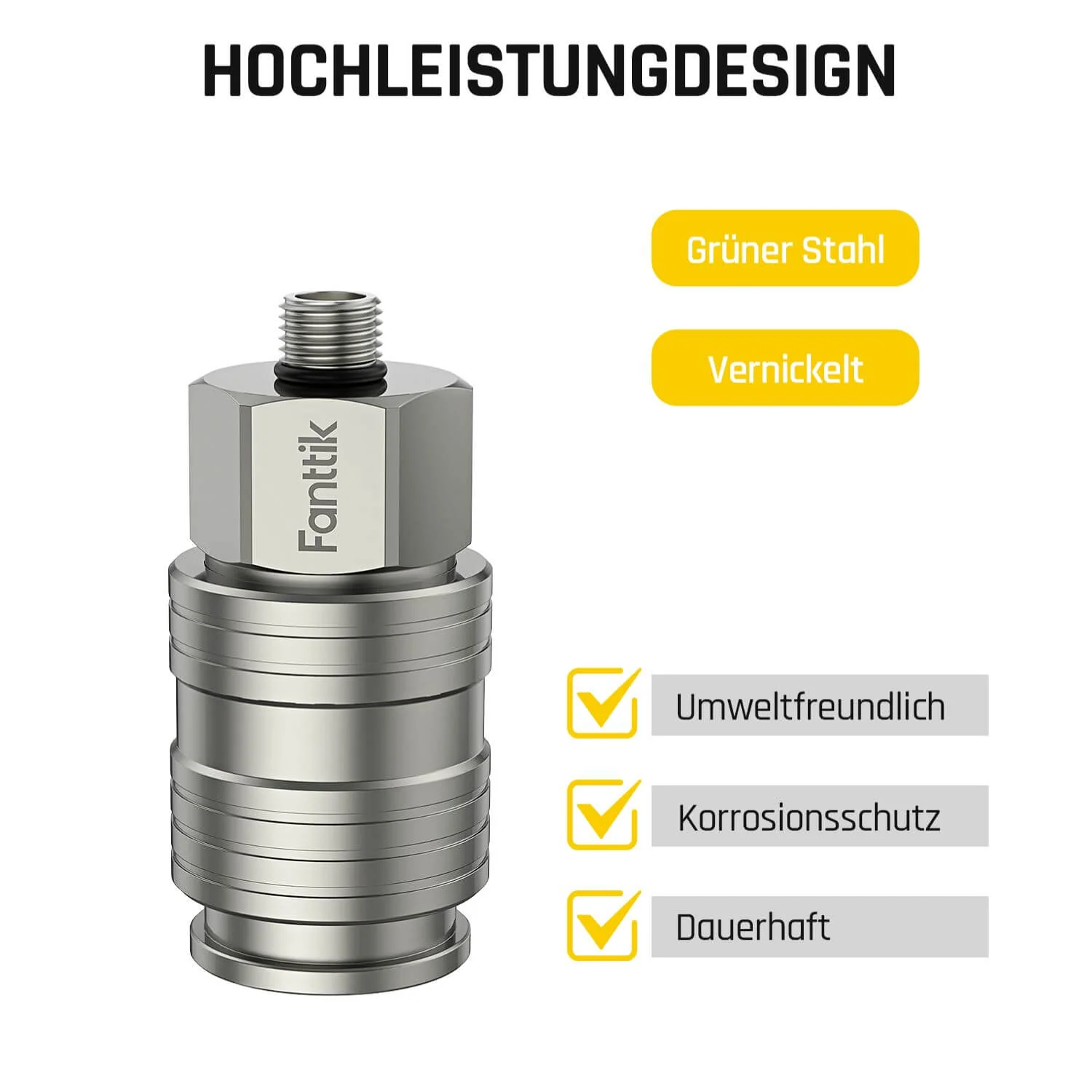 Fanttik S08 Industrielle Luftkupplung mit Innengewinde(X8 Apex Luftpumpe) - Image 3