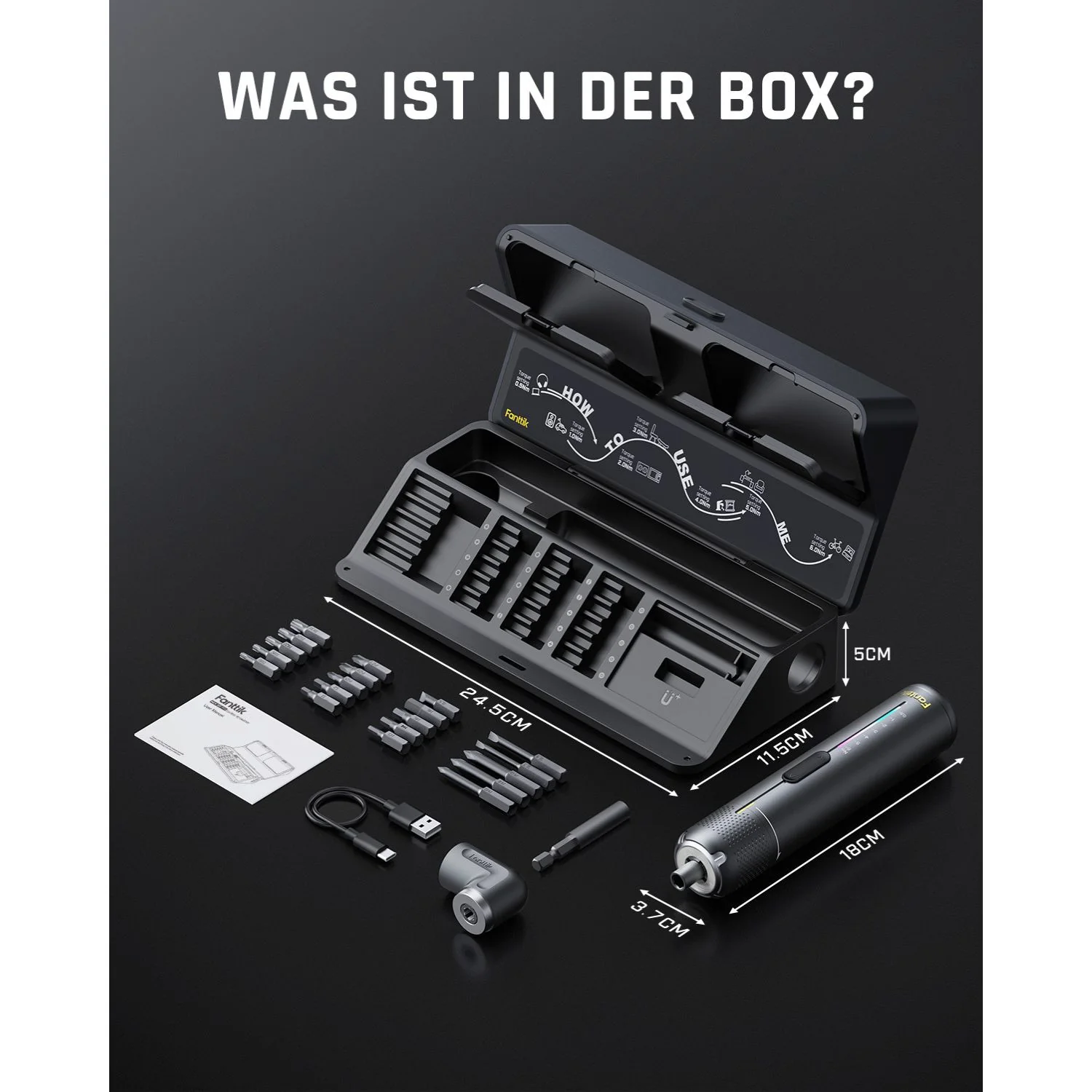 Fanttik S2 Pro 3.7V Elektroschrauber - Image 9