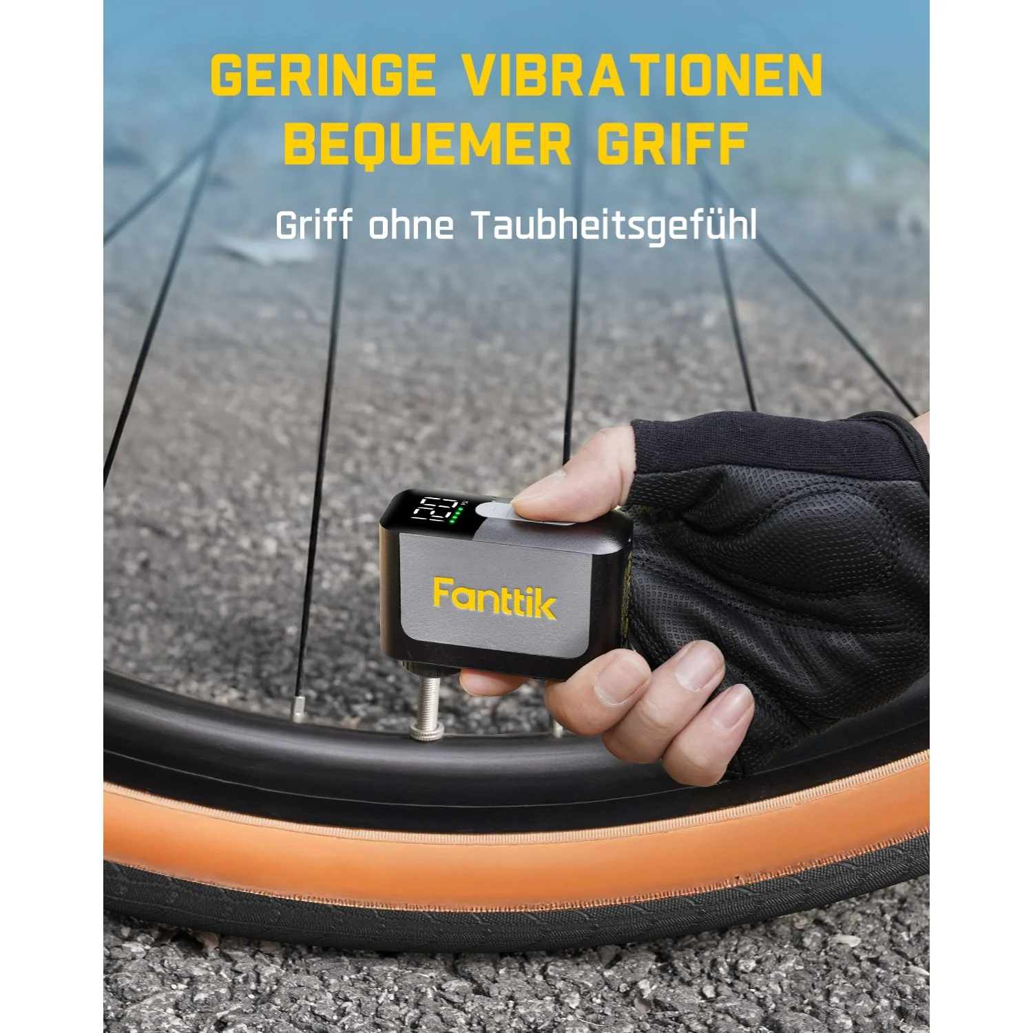 Fanttik X10 Ace Mini Fahrradpumpe - Image 6