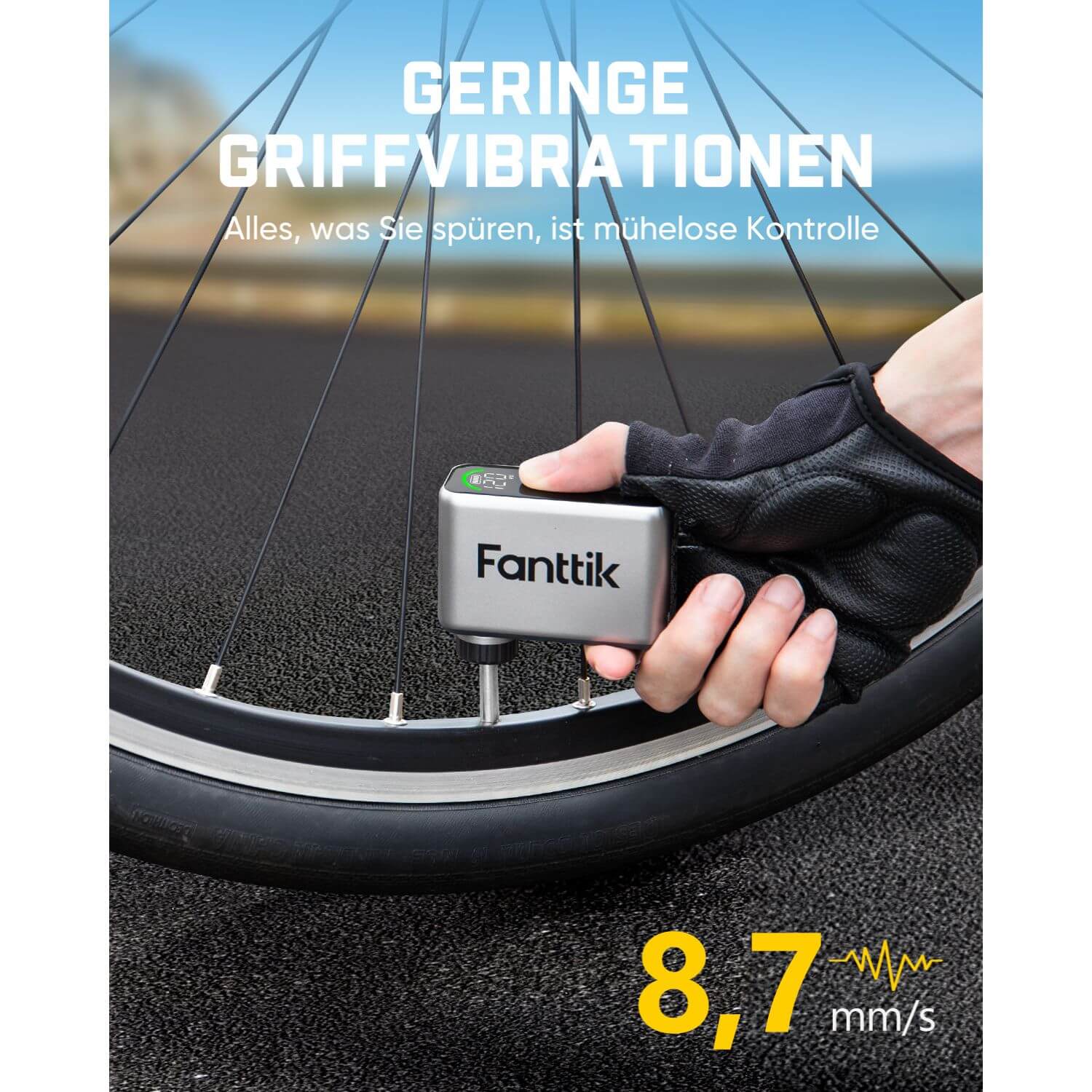 Fanttik X10 Ace Tiny Fahrradpumpe - Image 8