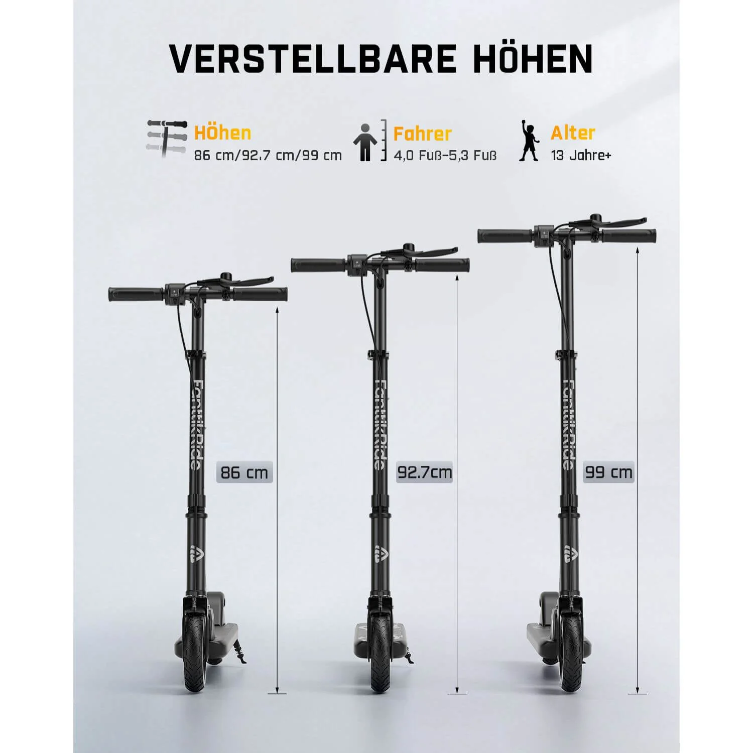 FanttikRide T9 Elektroroller - Image 3